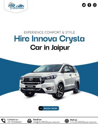 Innova Crysta On Rent Jaipur