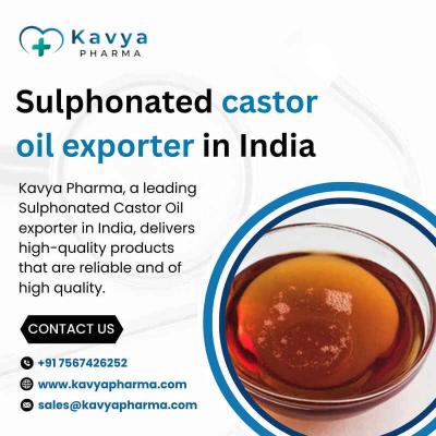 Sulphonated Castor Oil exporter in India
