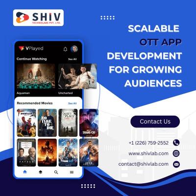 Shiv Technolabs: Trusted OTT App Development Company
