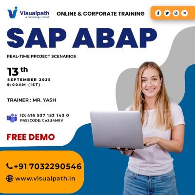 SAP ABAP Online Training Free Demo - Hyderabad Other