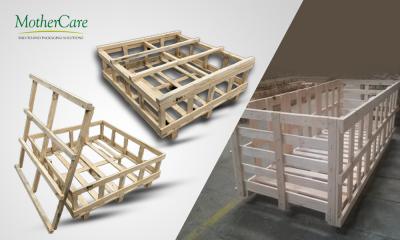 Premium Pinewood Crates Manufacturer - Mothercare Packaging