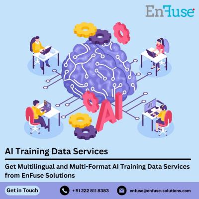 Get Multilingual and Multi-Format AI Training Data Services from EnFuse Solutions