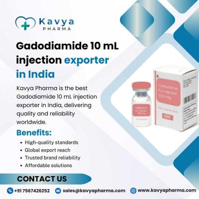 Gadodiamide 10 mL injection exporter in India