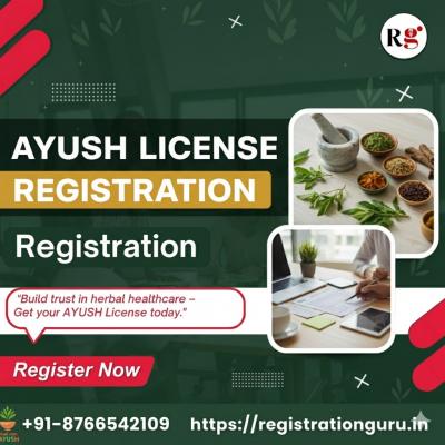Ayush License Registration