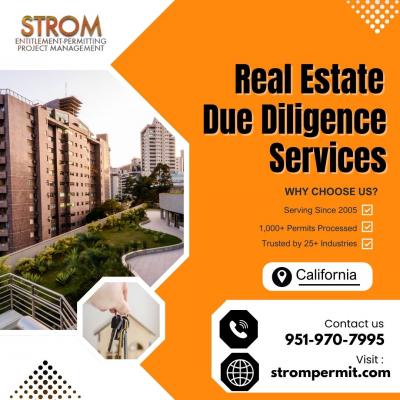Real Estate Due Diligence Services in California