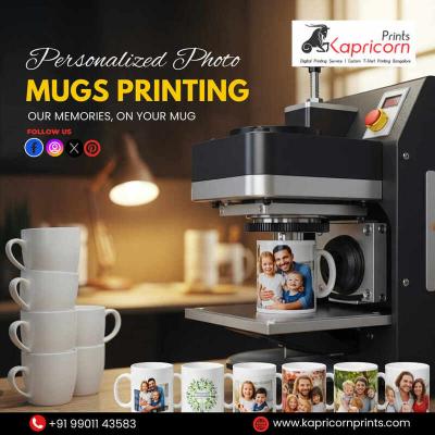 Personalized Photo Mugs Printing in Bangalore