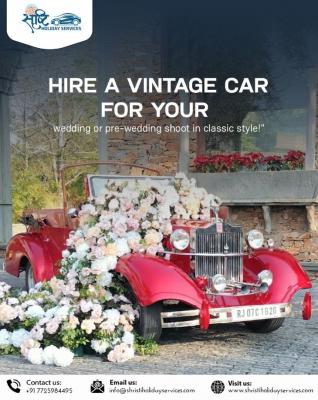 Jaipur Vintage Car for Rental | shristiholidayservices.com