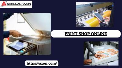 For convenience & 24/7 printing solutions, businesses tend to associate with print shop online