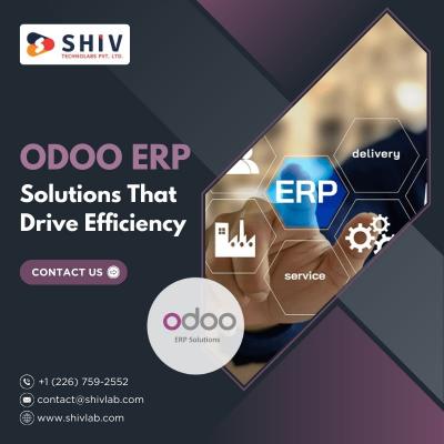 Custom Odoo ERP Customization by Shiv Technolabs