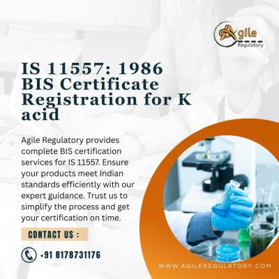Trusted BIS Service for IS 11557 Products – Agile Regulatory