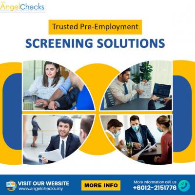 Trusted Pre-Employment Screening Solutions - Petaling Jaya Other