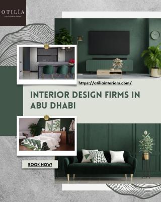 Creative Interior Design Firm Abu Dhabi