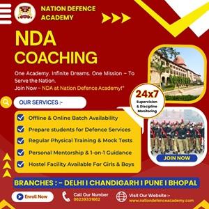 NDA Preparation After 10th in Delhi