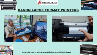 For vibrant, precise printing solutions, you can take the best Canon large format printers