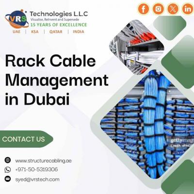 Best Rack Cable Management Installation Dubai