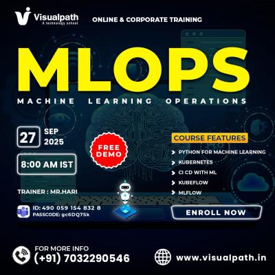 MLOps Online Training Free Demo 27th - Hyderabad Other