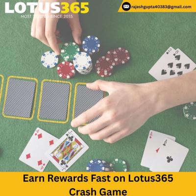 Earn Rewards Fast on Lotus365 Crash Game