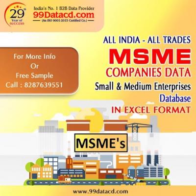 Buy Verified MSME Companies Data - Delhi Other