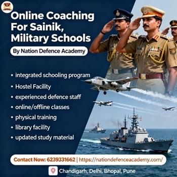 Military School Coaching by Nation Defence Academy