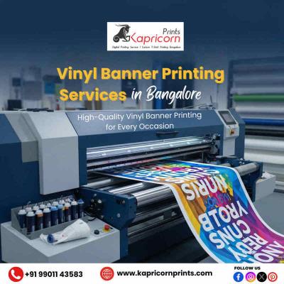 Vinyl Banner Printing Services in Bangalore