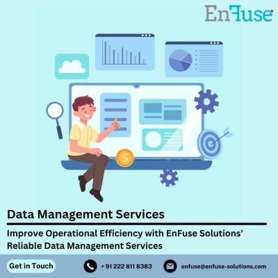 Improve Operational Efficiency with EnFuse Solutions’ Reliable Data Management Services
