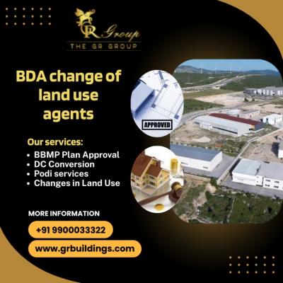 BDA change of land use agents in Bangalore