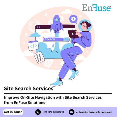 Improve On-Site Navigation with Site Search Services from EnFuse Solutions