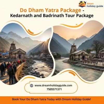 Do Dham Yatra Package 2025 – Journey to Kedarnath and Badrinath