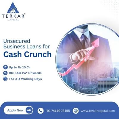   Unsecured Business Loan for Cash Crunch  