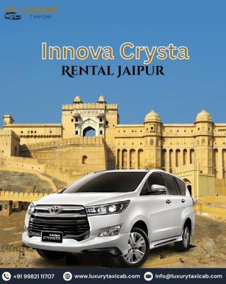 Innova Crysta Rental Jaipur | luxurytaxicab.com - Jaipur Other