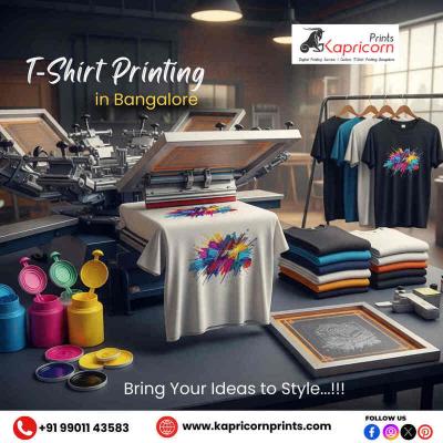 T‑Shirt Printing in Bangalore