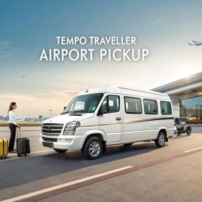 tempo traveller for airport pickup