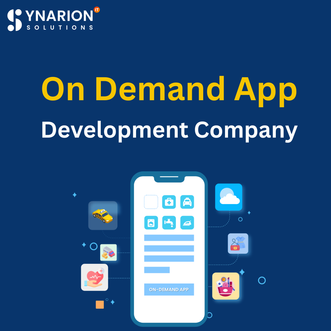 Best On Demand App Development Company for Startups & Enterprises