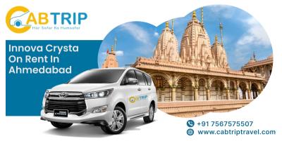 Toyota Innova Crysta on Rent in Ahmedabad – Cab Trip Travel