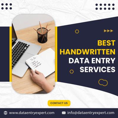 Best Handwritten Data Entry Services - Ahmedabad Other
