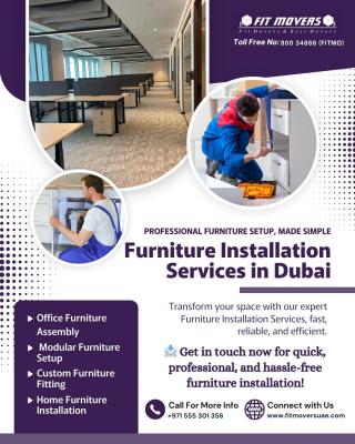 Furniture Installation Services in Dubai