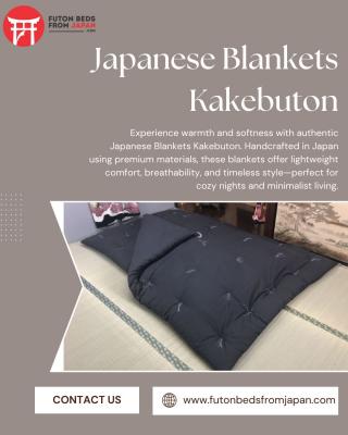 Cozy Sleep Experience – Handcrafted Kakebuton Blankets