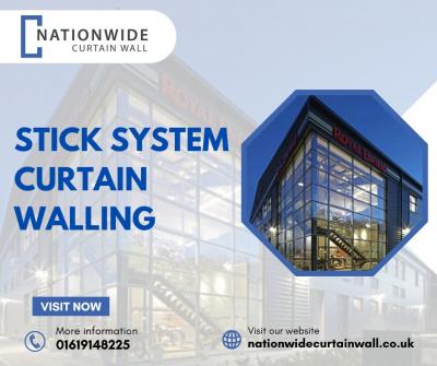 Stick System Curtain Walling for Effective Building Fronts