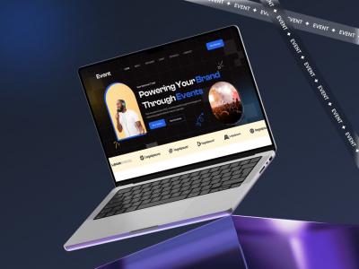 Event Management Website Landing Page