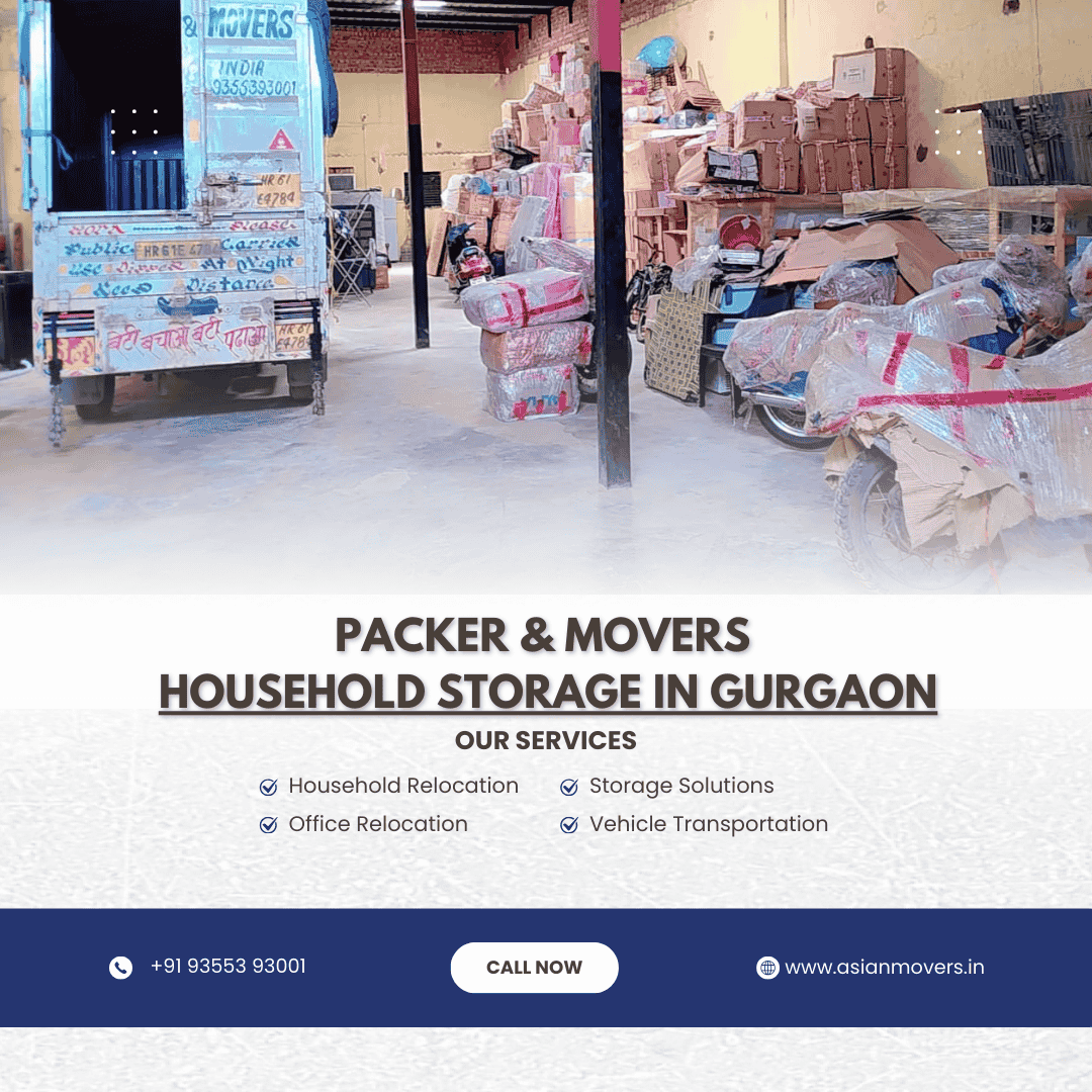 Affordable & Secure Self Storage in Gurgaon – Asian Movers