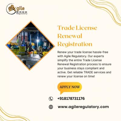 Trade License Renewal Made Easy with Agile Regulatory