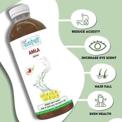Pure Amla Juice with Rich Vitamin C for Daily Wellness | Sampuran Swadeshi