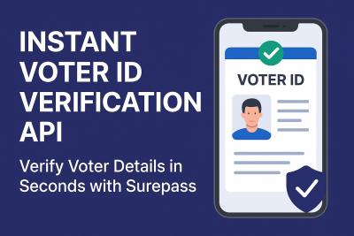 Instant Voter ID Verification API – Verify Voter Details in Seconds with Surepass