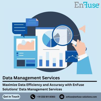 Maximize Data Efficiency and Accuracy with EnFuse Solutions' Data Management Services