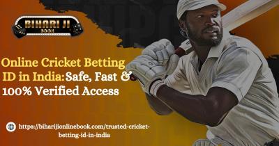 Online Cricket Betting ID in India: Safe, Fast & 100% Verified Access