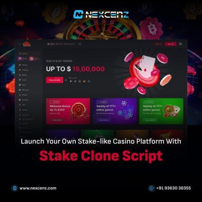 Stake Clone Script - Build Your Own Crypto Casino 
