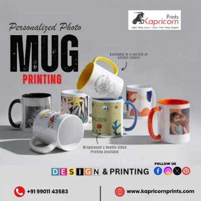 Personalized Photo Mugs Printing in Bangalore