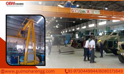 Leading EOT Cranes Manufacturer for Safe Lifting - GEW CRANES
