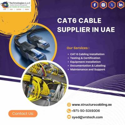 Looking for a Reliable CAT6 Cable Supplier in UAE?