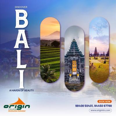 Bali tour packages from chennai